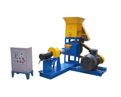 qualidade  Sinking Farms/Floating Fish Feed Processing Line Including Crusher, Mixer, Extruder, Dryer, Oil Sprayer fábrica